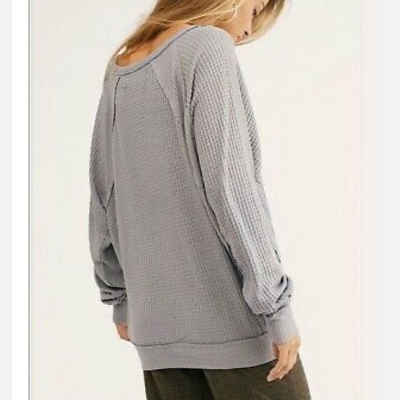 NWT Free People We The Free Santa Clara Thermal - Picture 2 of 7